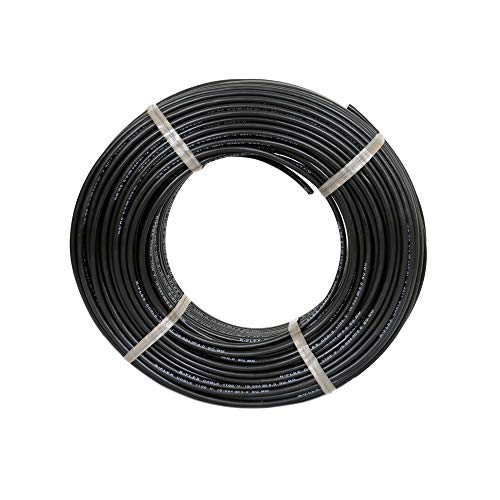 Image of GVD PVC & FR Insulated 4.0mm Single Core Flexible Copper Wires and Cables for Domestic /Industrial Electric /Home Electric Wire / 90 Mtr /Electrical Wire (Black)