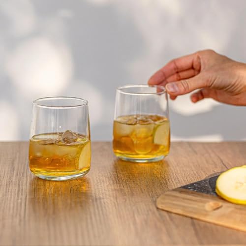 Verre a Eau Verre Soda Verre à Gin Tonic | 300 ml | Lot de 6 | Verres à Soft Drink Jus Transparent Verre Cocktails Gobelet | Sécurité au Lave Vaisselle | Collection Emma – Image 6