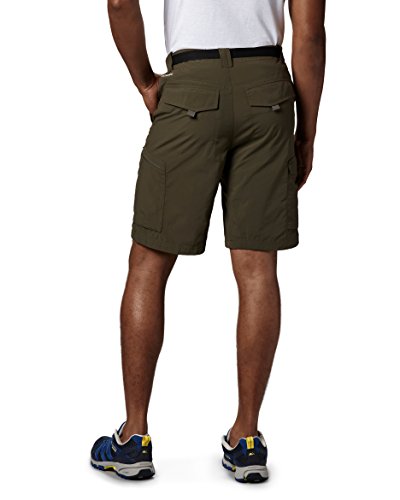 Image of Columbia Men's Silver Ridge Cargo Shorts, 34 inch x 12, Peat Moss