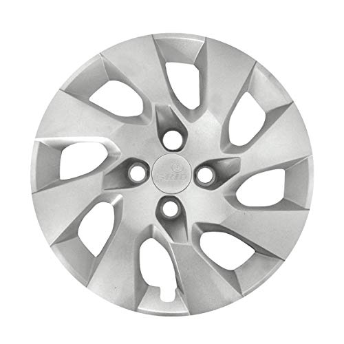 Calota Aro Grid 15 Gm Onix/ Prisma 14/15 Prata Cubo Padrao Fixacao Parafuso Grid 195Cpptau.