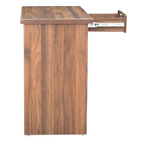 Image of Royaloak Lucy Computer Table for Home Office | Durable Engineered Wood with Melamine Finish | Thick Table Top & Spacious Legroom | Modern Design with Convenient Drawer Storage