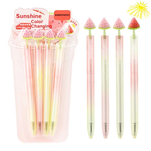 Stylos pastèque à encre gel pour réveiller la créativité des enfants et étudiants