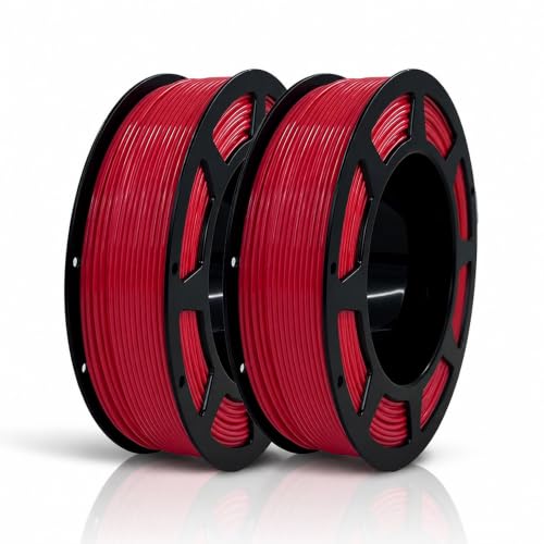 PLA 3D Printer Filament 1.75mm, Red, 250g