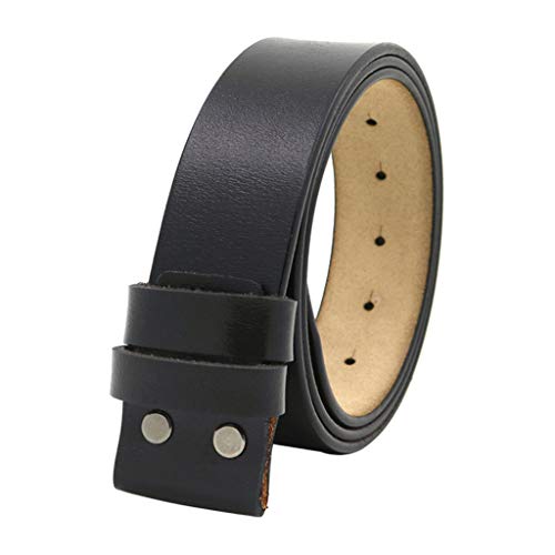 homozy 2x Cintos de Couro Masculinos Alças de Substituição Sem Fivela Acessórios de Moda