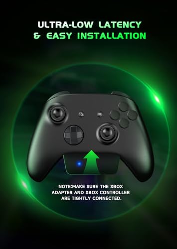 ryr wireless gaming headset for xbox series xs xbox one ps5 ps4 mac bluetooth 53 3d surround sound rotatable earmuffs gaming headphones with noise canceling microphones-blackgreen