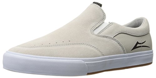 Lakai Owen VLK Men's Skateboarding Shoes, Stone Suede, 11