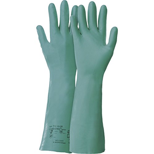 Kcl 732 - Química guantes resistentes camatril velours categoría iii, tamaño 8,