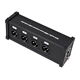 VGEBY Multi Network XLR Cable , Kit 4 Channel 3 Pin Over RJ45 Extender Sound Transmitter Equipment, VGEBYe47hfbyadc