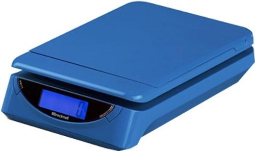 Salter Brecknell PS25 25lb Electronic Postal Shipping Scale, 8 x 6 Platform, Blue PS25BLUE by Salter Brecknell