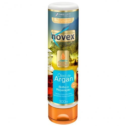 Embelleze Novex Argan Oil Conditioner - 10.14 Fl. Oz | Embelleze Novex Óleo de Argan Condicionador - 300ml