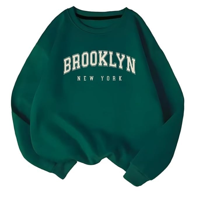 Meyara Women’s Printed Sweatshirt – Casual Long Sleeve Pullover | Soft Cotton Blend Winter Wear | Stylish Winter Wear for Daily Outfits | Round Neck Sweatshirt for Girls & Ladies.-picture-54
