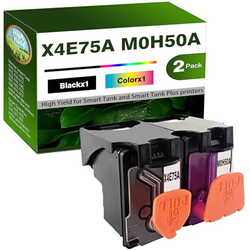 X4E75A M0H50A Print Head Combo Pack GT53 Printhead Use for Smart Tank 500 508 510 511 514 515 516 517 518 519 530 531 532 533 538 615 617 Series for Smart Tank Plus 550 551 555 559 570 571 651 Series