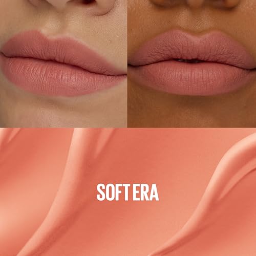 Image of MAYBELLINE Super Stay Teddy Lip Tint, Long Lasting Matte Lipstick for Up To 12HR Wear, Soft Era, 1 Count