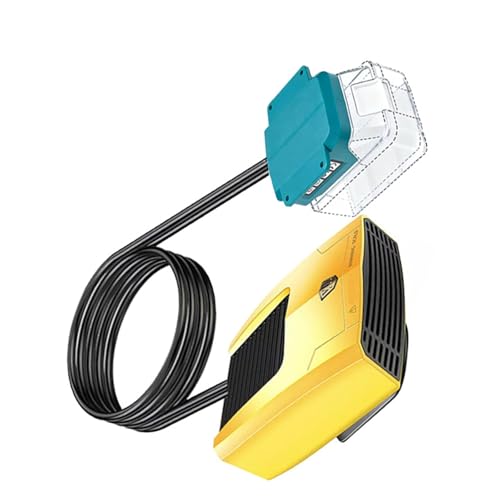 Double Mode Battery Operated Portable Fan Heater Ensuring Comfort & ABS Suitable for Cooling Heating & Defrosting Double Mode Fa