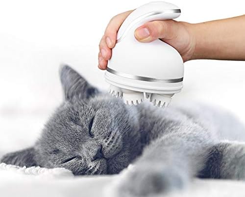 Fdit Masseur électrique pour Animaux de Compagnie Chats Chiens Patte 3D