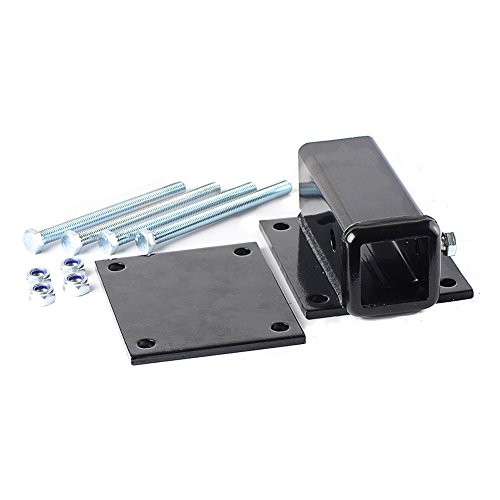 Towever 83801 Rv Bumper Hitch Receiver 2 Inches Adapter For 4-4.5 Inches Travel Trailer Rear Bumper #TOP4