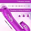 Dual Stimulation Adult Tools for Woman Rabbit Ear Bunny Toys with 10 Frequency Modes and 7 Thrusting Licking Rotating Modes for Women Fun Waterproof Soft Silicone Camping Essentials Womens Toys #5