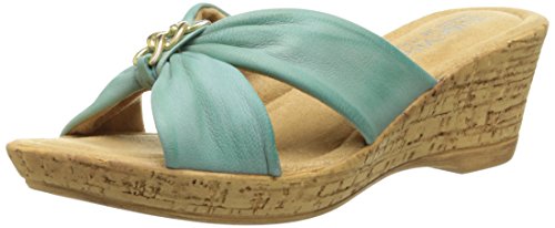 Bella Vita Made in Italy Women's Aquila Wedge Sandal