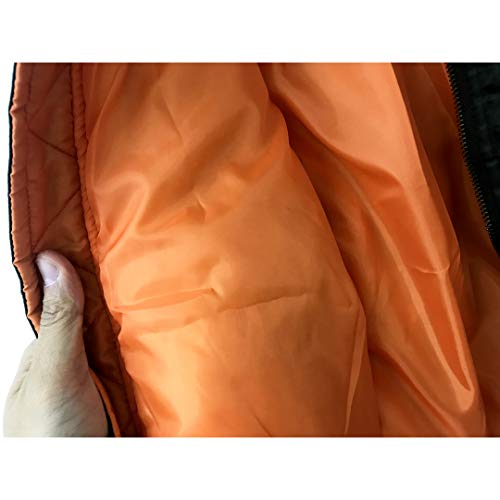 Image of OYSTERBOY Youth NASA MA-1 Flight Light Weight Jacket Military Coat for Kids Boys