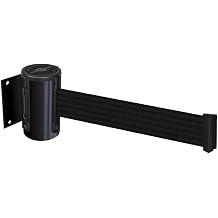 Tensabarrier 896-STD-28-MAX-NO-L5X-C Standard Mount Wall Unit with Standard Belt End, 2" Wide, 13 L Blue Belt, 4.5" H, 2.75" L, 3.75" W, Green