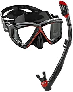 Cressi Pano 3 & Supernova Dry Combo, Black/red