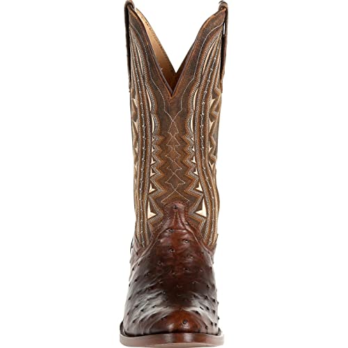 Durango Men's Premium Exotics Western Boot, Brown, 11 Wide #TOP2