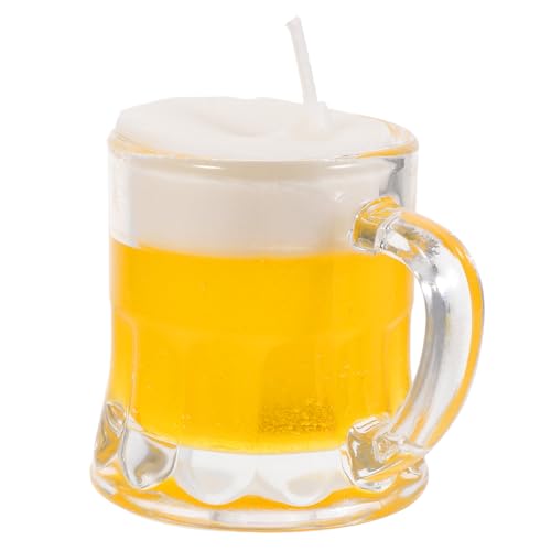 HONMEET Mini Bicchiere Decorativo Candela Artigianale Bicchiere Vetro per Uomo Compleanno e Speciali