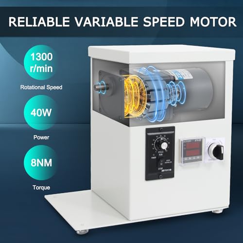 2L Lab Shear V Type Dry Powder Mixer, 304 Stainless Steel Blending Machine for Laboratory & Industrial Use