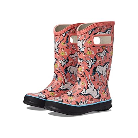 BOGS Pink Multi Unicorn Rain Boots Cover