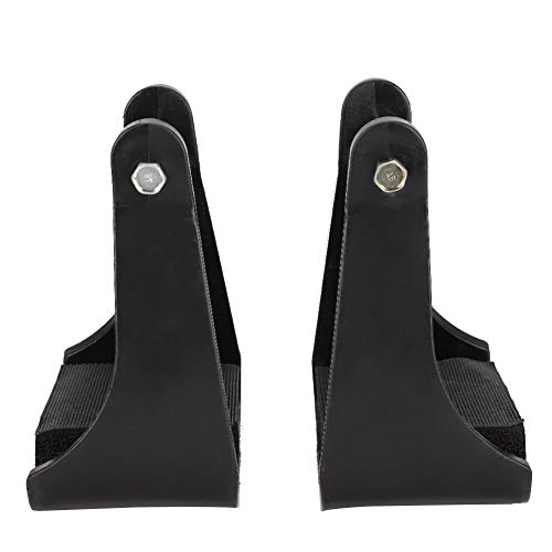 Plastic Stijgbeugels Western Horse Riding Veiligheid Zadel Trail Zwart Gewatteerde Foam Foot Pad - Afbeelding 8