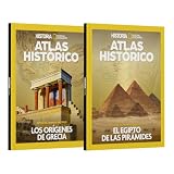 Pack Atlas Histórico de National Geographic. Contiene 2 revistas: El Egipto de las pirámides. Los origenes de Grecia
