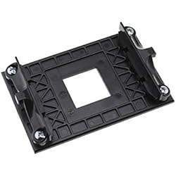 Soporte de ventilador de CPU AMD Base de montaje de retención para placa base AM4 chipset B350 X370 A320 X470 con tornillos Soporte de fijación lateral