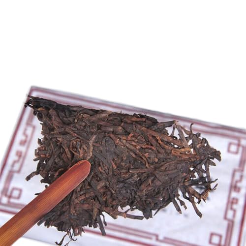 Thé Puerh mûr en brique 1000g - Thé noir de garde traditionnel Tige Dragon Bone