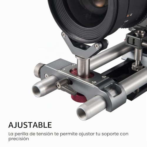 Soporte de lente para sistema LWS de 15mm pieza de aleación para aparejo de video 4