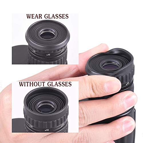 Emarth High Power 10-30X50 Zoom Monocular Telescope BAK4 Prism Waterproof Fog Proof Men Gifts for Bird Watching Camping Hunting Wildlife Traveling - Thumbnail 6