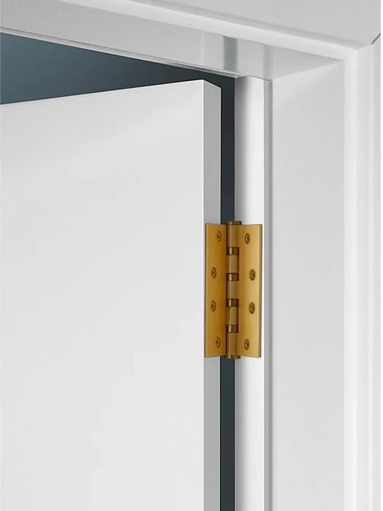 Cerniere Cerniere for Porte in Legno Pesante Spazzolato da 4,5 Pollici, Cerniere for Porte con Cuscinetti da 3 mm di Spessore Cerniere per Porte(5inch)