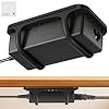 1 Pack Silicone Laptop Charger Holder with Adhesive Promoter Under Desk Universal Power Adapter Holder with Ventilated Design for Home and Office