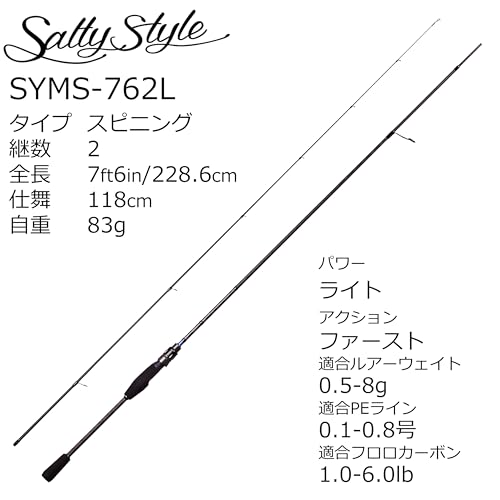 Abu Garcia Sstyle ソルティースタイル メバル SYMS-762L
