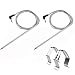 QuliMetal Temperature Probe for Pit Boss GMG and Most Wood Pellet Grills, 3.5mm Plug Grill Meat Probe