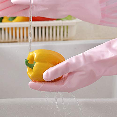 MILISTEN 2 Paar Afwashandschoenen Huishoudhandschoenen Antisliphandschoenen Schoonmaakhandschoenen - Image 3