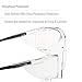 Honeywell Uvex Ultra-Spec 2001 OTG (Over-the Glass) Visitor Specs Safety Glasses with Clear Uvextreme Anti-Fog Lens (S0112C)