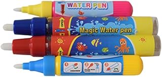 Rangebow 4 x Aqua Water Doodle Replacement Pens 2 x Large 2 Small for All Aqua Drawing Mats Drawing Painting Water pens for kids Boards Water Doodle Magic Four Pens for 3 Years Plus