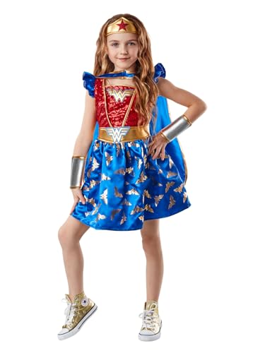 Rubie's Wonder Woman Premium Child Costume, Size 9-10 Years