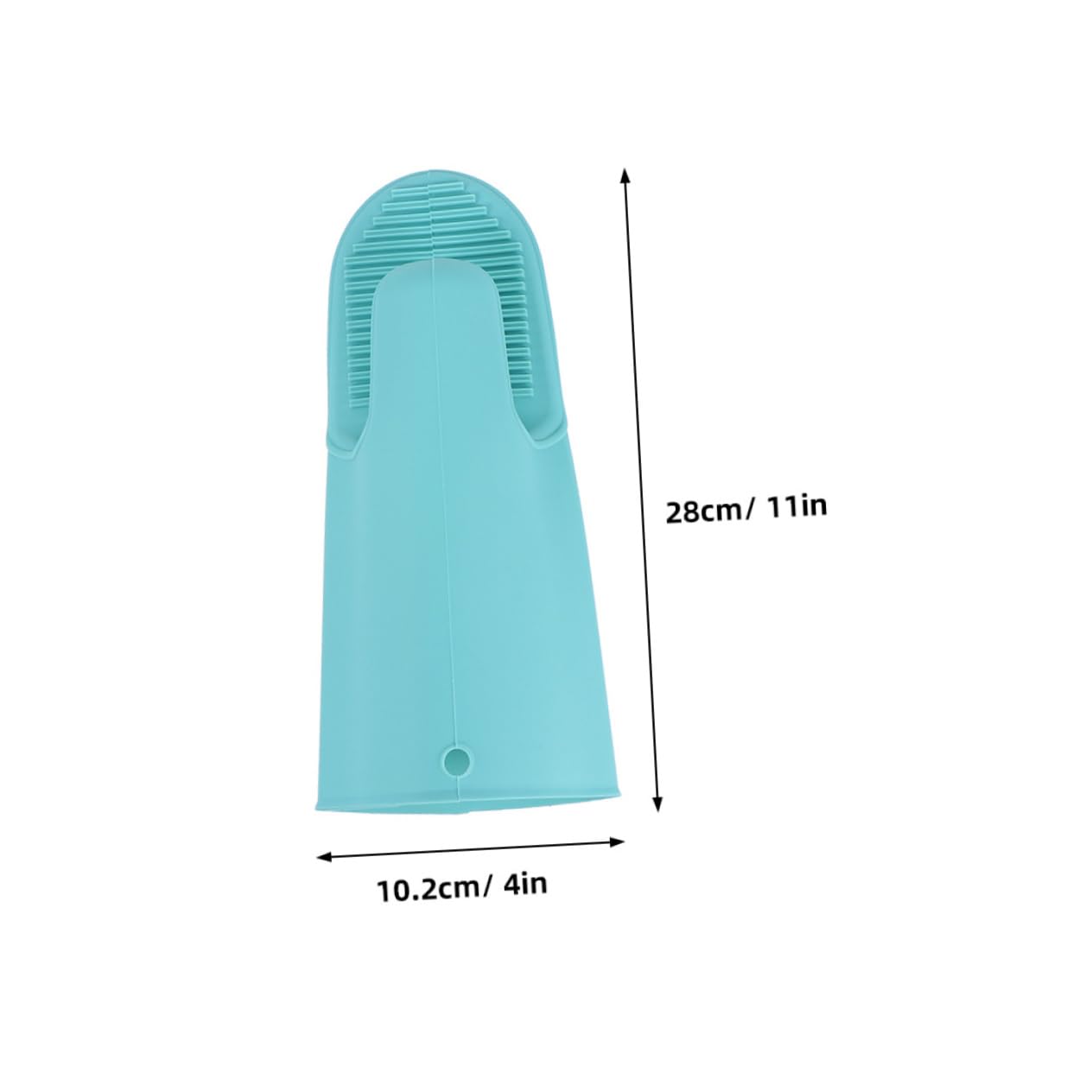 SOLUSTRE Home Kitchen Baking Mittens 2-Piece Insulated Oven Gloves Microwavable Non-Slip Grip