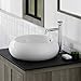 Swiss Madison Well Made Forever SM-VS262 Plaisir Vessel Sink, Glossy White
