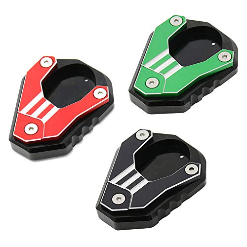 mewmewcat Suporte de placa de suporte de apoio de extensão Acessórios para motocicletas Ampliador de