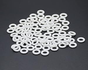 AAMS HOME DECOR White Roman Rings Used in Blinds - 50 Pieces