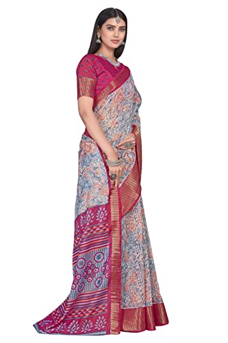 Image of Glory Sarees Women's Cotto Silk Saree With Blouse Piece (Fashion104 Parent)