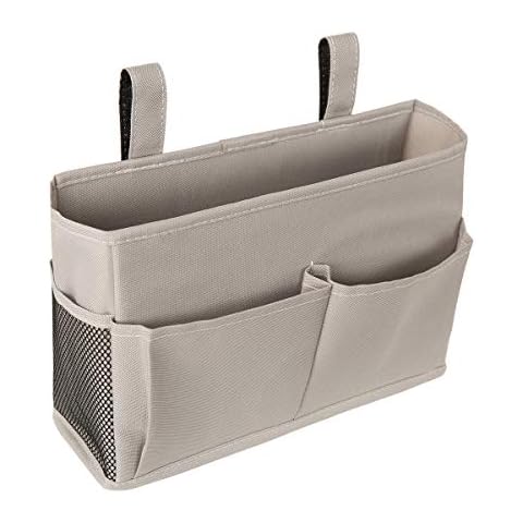 ELEZAY Bedside Caddy with Large Capacity Cover