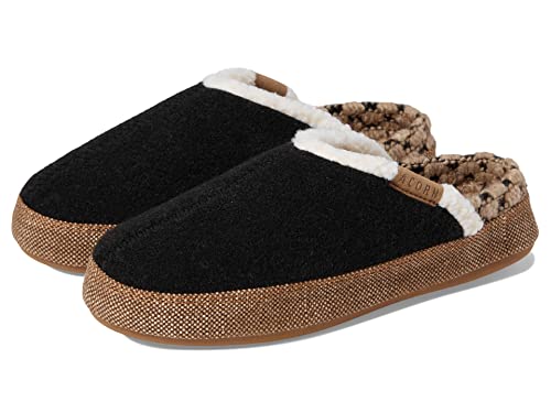Acorn Recycled Berber Madison Slide Black 1 LG (US Women's 8-9) M
